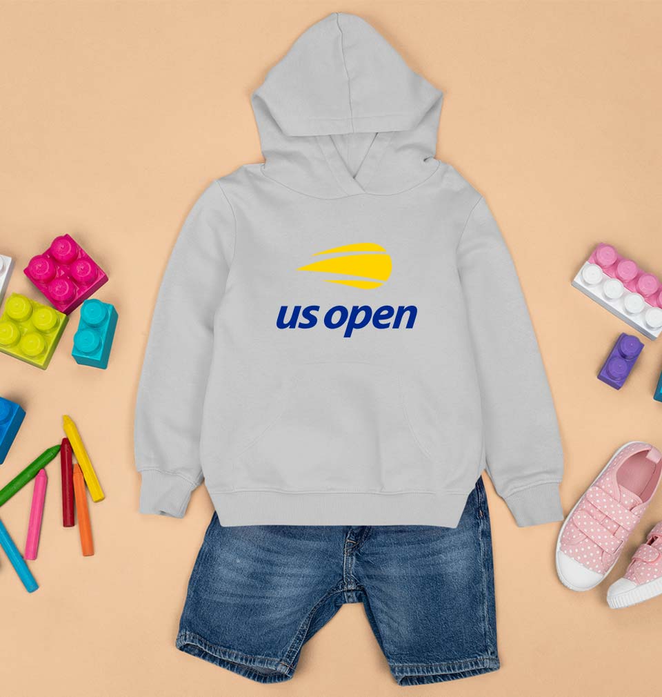 US Open Kids Hoodie for Boy/Girl-Grey-Ektarfa.online