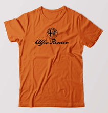 Load image into Gallery viewer, Alfa Romeo T-Shirt for Men-Orange-Ektarfa.online
