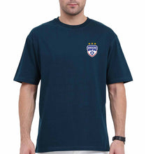 Load image into Gallery viewer, Bengaluru FC Oversized T-Shirt for Men-Petrol Blue-Ektarfa.online
