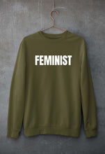 Load image into Gallery viewer, feminist Sweatshirt for Men/Women-Olive Green-Ektarfa.online

