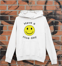 Load image into Gallery viewer, Nice Day Emoji Unisex Hoodie for Men/Women-White-Ektarfa.online
