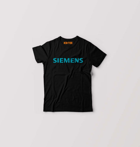 siemens Kids T-Shirt for Boy/Girl-Black-Ektarfa.online