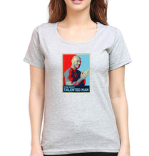 Load image into Gallery viewer, Johnny Sins T-Shirt for Women-Grey Melange-Ektarfa.online
