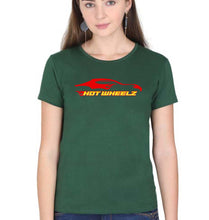 Load image into Gallery viewer, hotwheelz T-Shirt for Women-Dark Green-Ektarfa.online
