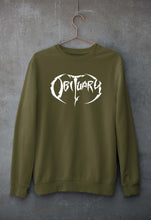 Load image into Gallery viewer, Obituary Sweatshirt for Men/Women
