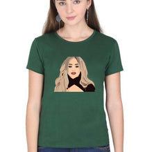 Load image into Gallery viewer, sabrina carpenter T-Shirt for Women-Dark Green-Ektarfa.online
