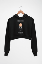 Load image into Gallery viewer, John Wick Crop HOODIE FOR WOMEN-Black-Ektarfa.online
