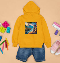 Load image into Gallery viewer, Tom and Jerry Kids Hoodie for Boy/Girl-Mustard Yellow-Ektarfa.online
