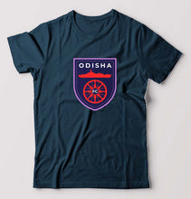 Load image into Gallery viewer, Odisha FC T-Shirt for Men-Petrol Blue-Ektarfa.online
