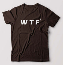 Load image into Gallery viewer, WTF T-Shirt for Men-Coffee Brown-Ektarfa.online
