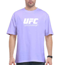 Load image into Gallery viewer, UFC Oversized T-Shirt for Men-Lavender-Ektarfa.online
