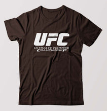 Load image into Gallery viewer, UFC T-Shirt for Men-Coffee Brown-Ektarfa.online
