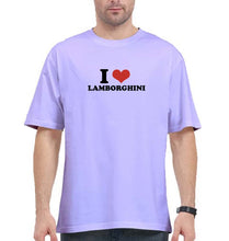 Load image into Gallery viewer, I LOVE LAMBORGHINI Oversized T-Shirt for Men
