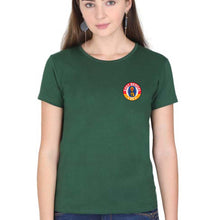 Load image into Gallery viewer, East Bengal FC T-Shirt for Women-Dark Green-Ektarfa.online
