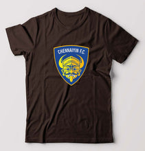 Load image into Gallery viewer, chennaiyin FC T-Shirt for Men-Coffee Brown-Ektarfa.online
