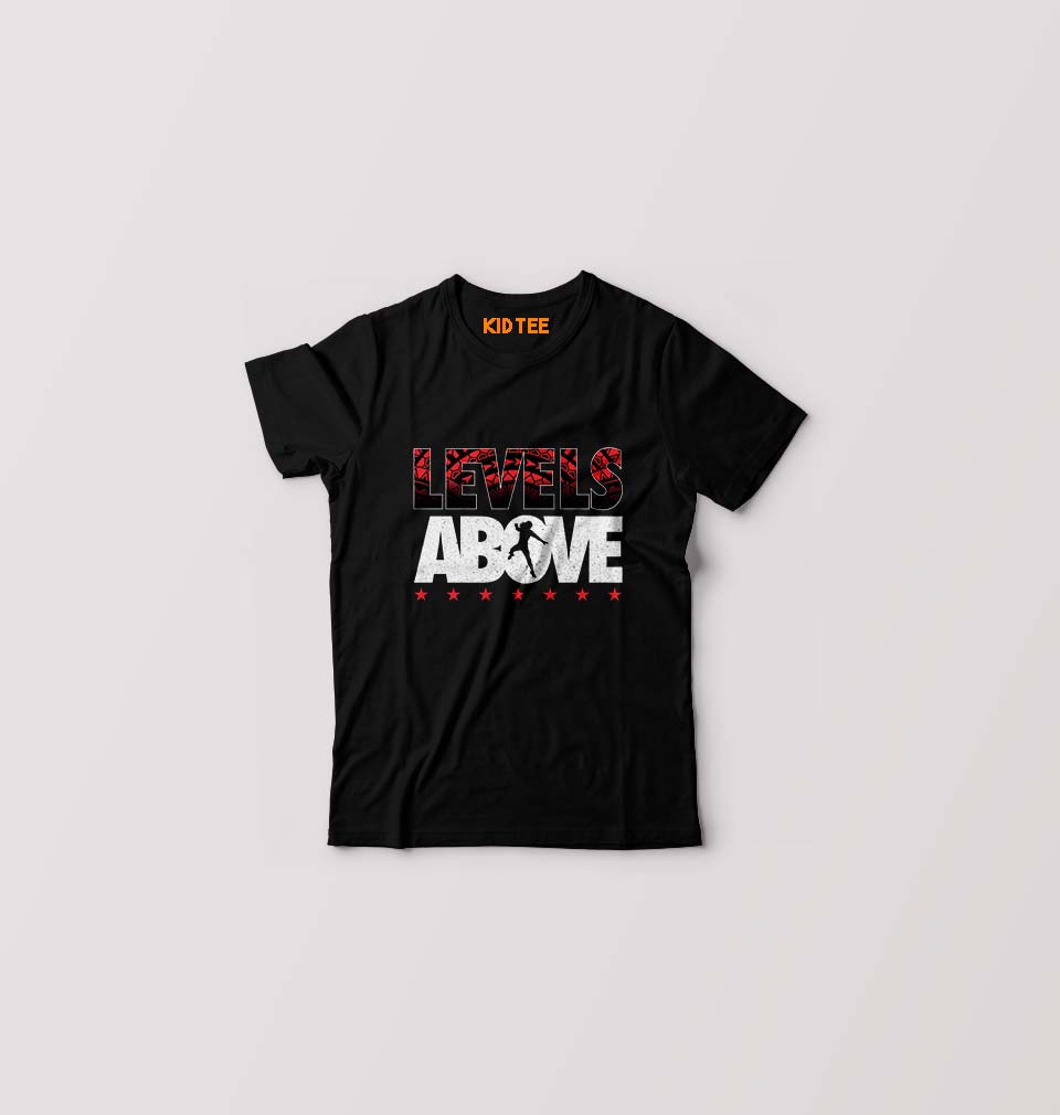 levels above roman reigns T-Shirt for Boy/Girl-Black-Ektarfa.online