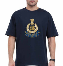 Load image into Gallery viewer, SSB Oversized T-Shirt for Men-Navy Blue-Ektarfa.online

