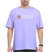 Load image into Gallery viewer, Cambridge University Oversized T-Shirt for Men-Lavender-Ektarfa.online
