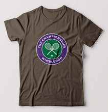 Load image into Gallery viewer, wimbledon T-Shirt for Men-Olive Green-Ektarfa.online
