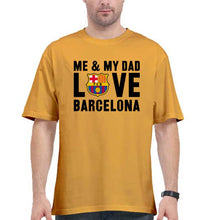 Load image into Gallery viewer, Love Barcelona Oversized T-Shirt for Men-Golden Yellow-Ektarfa.online
