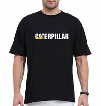Load image into Gallery viewer, caterpillar Oversized T-Shirt for Men-Black-Ektarfa.online

