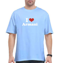 Load image into Gallery viewer, I Love Armani Oversized T-Shirt for Men
