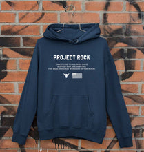 Load image into Gallery viewer, project rock Unisex Hoodie for Men/Women-Navy Blue-Ektarfa.online
