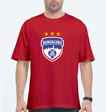 Load image into Gallery viewer, Bengaluru FC Oversized T-Shirt for Men-Red-Ektarfa.online
