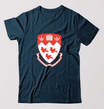 Load image into Gallery viewer, McGill University T-Shirt for Men-Petrol Blue-Ektarfa.online
