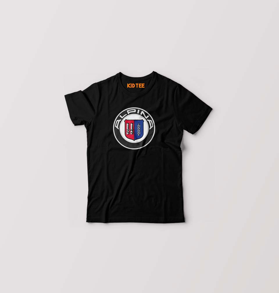 Alpina T-Shirt for Boy/Girl-Black-Ektarfa.online