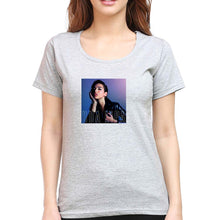 Load image into Gallery viewer, dua lipa T-Shirt for Women-Grey Melange-Ektarfa.online
