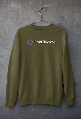 grant thornton Sweatshirt for Men/Women-Olive Green-Ektarfa.online