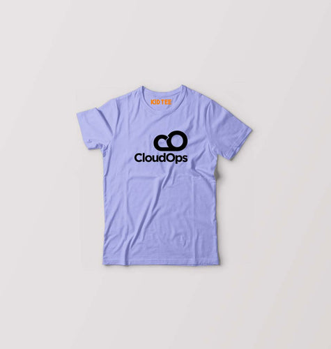 CloudOps T-Shirt for Boy/Girl-Lavender-Ektarfa.online