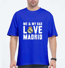 Load image into Gallery viewer, Love Real Madrid Oversized T-Shirt for Men-Royal Blue-Ektarfa.online
