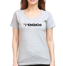 Load image into Gallery viewer, digico T-Shirt for Women-Grey Melange-Ektarfa.online
