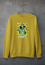 Load image into Gallery viewer, john cena never give up Unisex Sweatshirt for Men/Women-Mustard Yellow-Ektarfa.online

