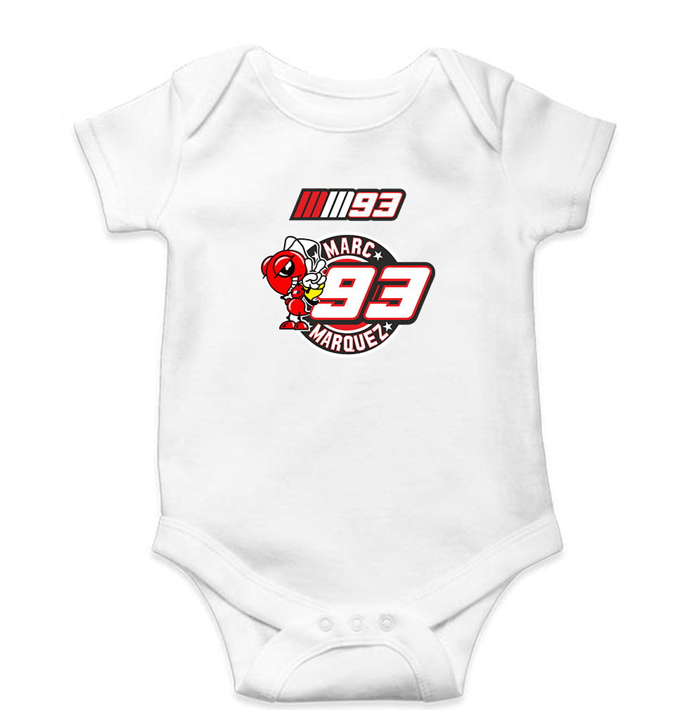 marc marquez Romper For Baby Boy/Girl-White-Ektarfa.online