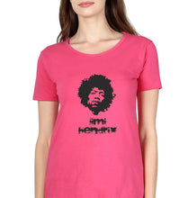 Load image into Gallery viewer, Jimi Hendrix T-Shirt for Women-Pink-Ektarfa.online
