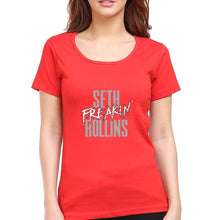 Load image into Gallery viewer, Seth Rollins T-Shirt for Women-Red-Ektarfa.online
