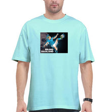 Load image into Gallery viewer, erling haaland Oversized T-Shirt for Men-Mint-Ektarfa.online
