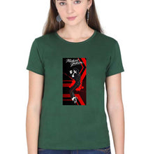 Load image into Gallery viewer, Michael Jackson T-Shirt for Women-Dark Green-Ektarfa.online
