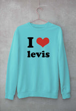 Load image into Gallery viewer, I love levis Sweatshirt for Men/Women
