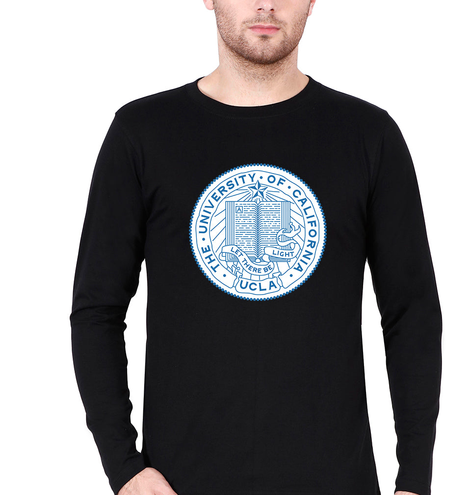 ucla Full Sleeves T-Shirt for Men-Black-Ektarfa.online