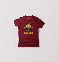 Load image into Gallery viewer, Transformers Bumblebee T-Shirt for Boy/Girl-Maroon-Ektarfa.online
