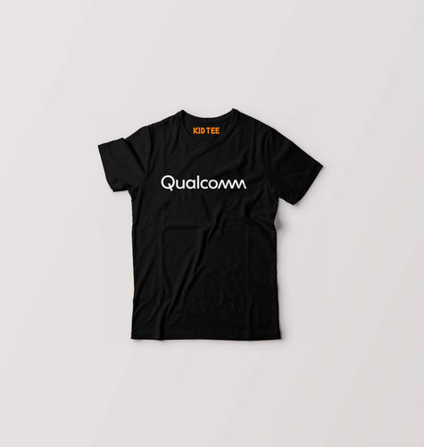 qualcomm Kids T-Shirt for Boy/Girl-Black-Ektarfa.online
