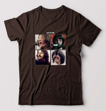 Load image into Gallery viewer, the beatles let it be T-Shirt for Men-Coffee Brown-Ektarfa.online
