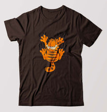 Load image into Gallery viewer, Garfield T-Shirt for Men-Coffee Brown-Ektarfa.online

