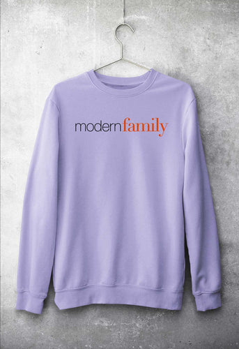 modern family Sweatshirt for Men/Women-Lavender-Ektarfa.online