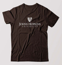 Load image into Gallery viewer, johns hopkins university T-Shirt for Men-Coffee Brown-Ektarfa.online

