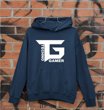 Load image into Gallery viewer, Techno Gamer Unisex Hoodie for Men/Women-Navy Blue-Ektarfa.online
